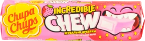 Цукерки жувальні зі смаком полуниці Chupa Chups м/у 45г
