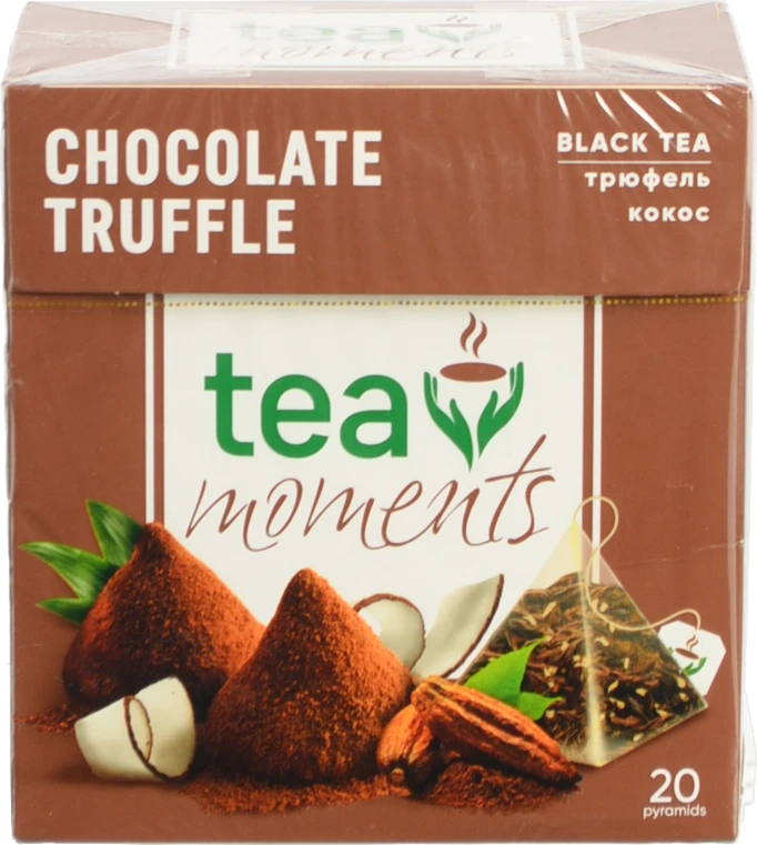 Чай чорний байховий Chocolate Truffle Tea Moments к/у 20х1.8г