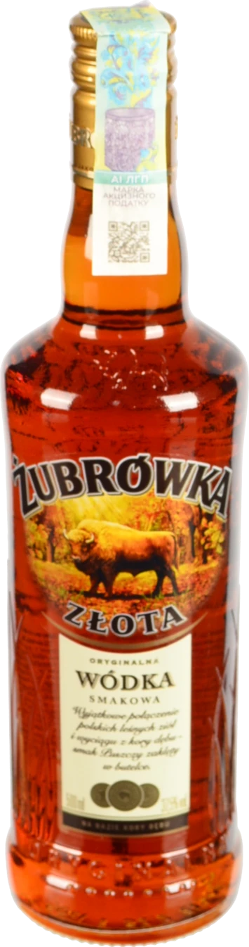 Настоянка Zubrowka Zlota 0.5л 37.5%