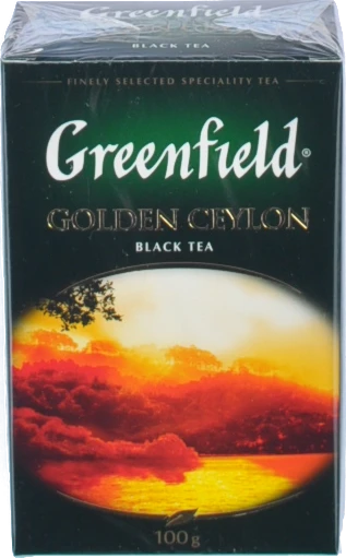 Чай чорний байховий листовий Golden Ceylon Greenfield к/у 100г