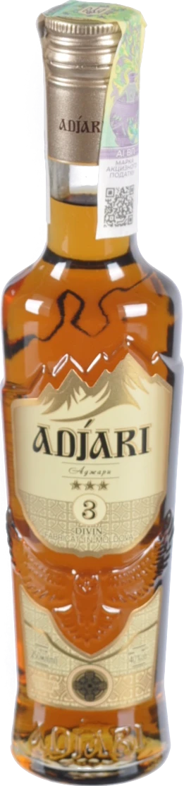 Коньяк Аджарія 0.25л 40% 3 зірки
