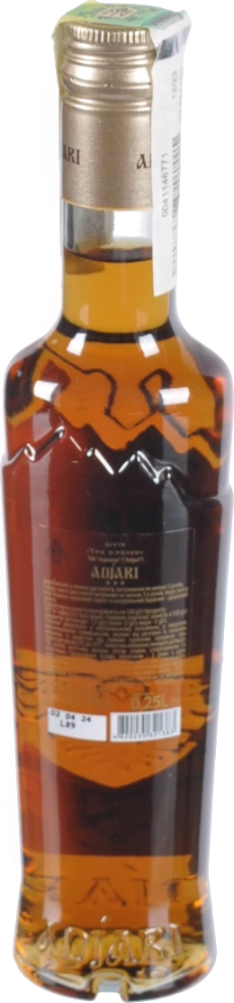 Коньяк Аджарія 0.25л 40% 3 зірки