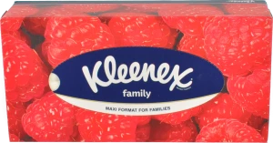 Серветки паперові Family Kleenex 150шт