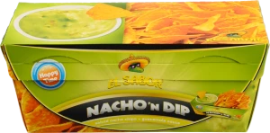 Чіпси EL Sabor 175г начос і соус гуакамоле