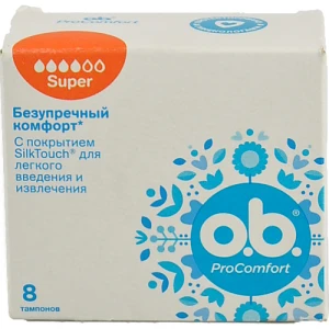 Тампони Pro Comfort Super Ob 8шт