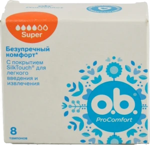 Тампони Pro Comfort Super Ob 8шт