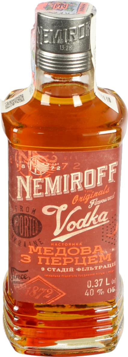 Настоянка Nemiroff медова з перцем 0.37л