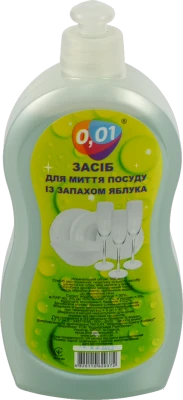 Засіб для миття посуду 0.01 500 мл яблуко