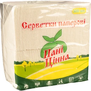 Серветки Пані Цінна 300шт