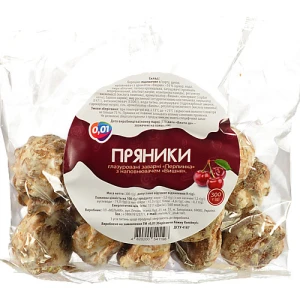 Пряники 0.01 Перлинка 300г аромат вишня