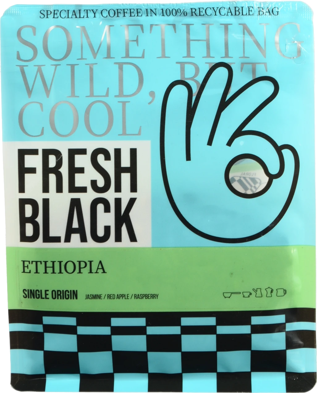 Кава Fresh Black 200г ethiopia зерно