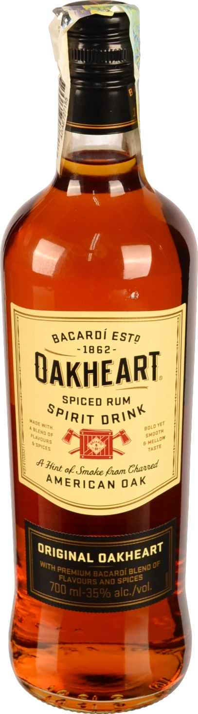 Ром Bacardi Oakheart Original 0.7л 35%