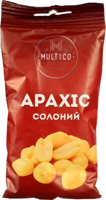 Арахiс Multico 70г смажений солоний