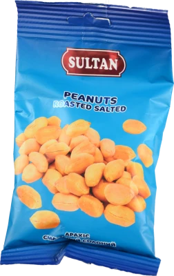 Арахіс Sultan 120г смажений солоний