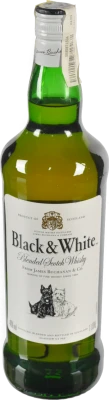 Віскі Black & White 1л 40%