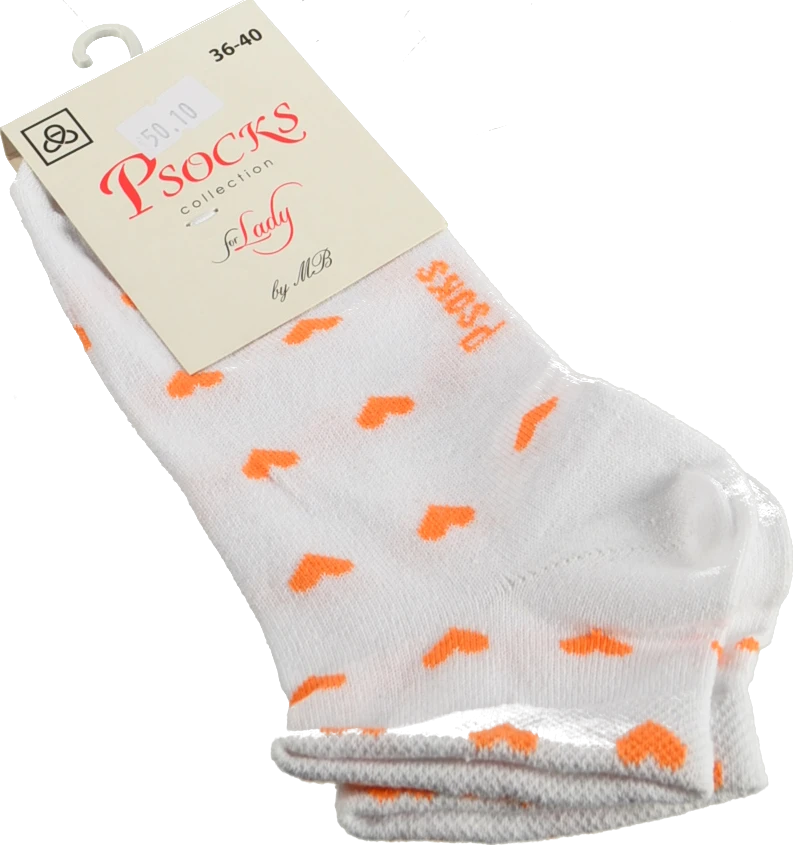 Шкарпетки Psocks жін. спорт сердечка р36-40