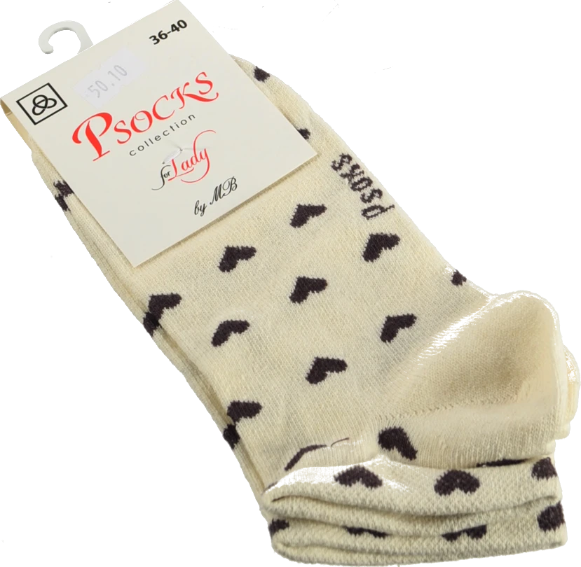 Шкарпетки Psocks жін. спорт сердечка р36-40