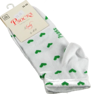Шкарпетки Psocks жін. спорт сердечка р36-40