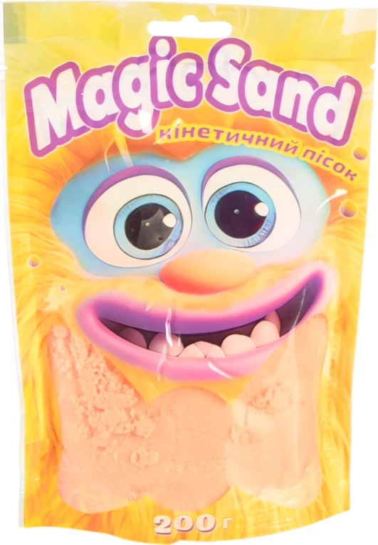 Magic sand в пакеті 39401-7 помаранчевий 0.200 кг