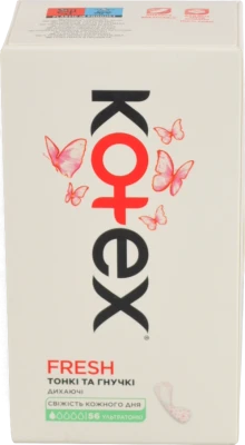 Прокладки щоденні жіночі гігієнічні Ultraslim Kotex 56шт