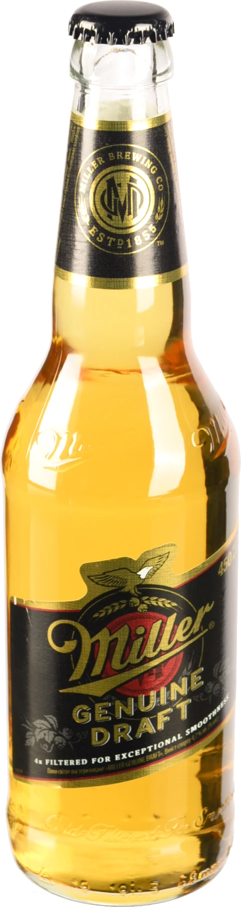 Пиво Miller Genuine Draft 0.45л світле