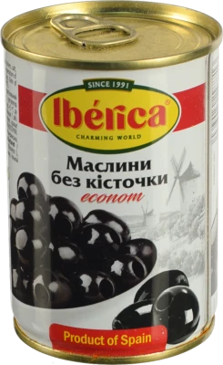 Маслини без кісточки Econom Iberica з/б 280г