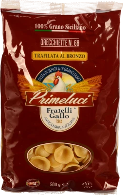 Макарони Primelucі 500г орек'єтте