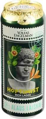 Пиво Volfas Engelman Hoptimist 0.5л Світле Лагер