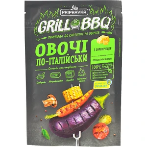 Приправа до картоплі та овочів Овочі по-італійськи Grill&BBQ Pripravka д/п 30г
