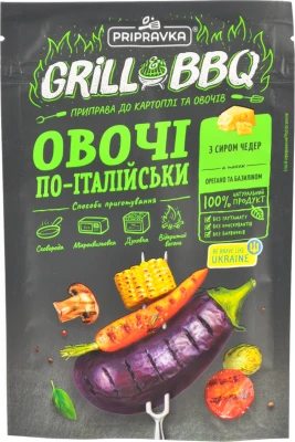 Приправа до картоплі та овочів Овочі по-італійськи Grill&BBQ Pripravka д/п 30г