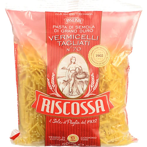 Паста Riscossa Vermicelli Tagliati №70 500г
