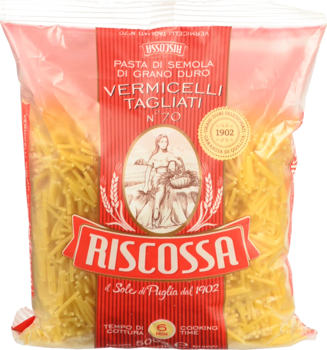 Паста Riscossa Vermicelli Tagliati №70 500г