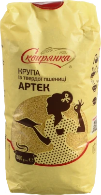 Крупа із твердої пшениці Артек Сквирянка 800г