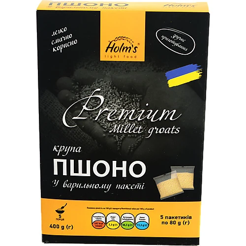 Крупа Holms 400г пшоно