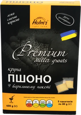 Крупа Holms 400г пшоно