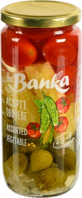 Асорті овочеве Тріо the Banka с/б 470г