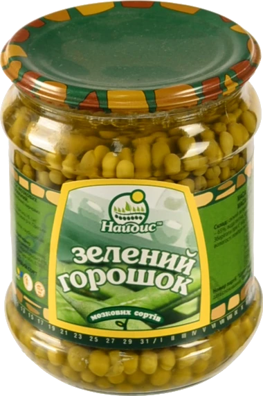 Горошок Найдіс 460 г с.б ско