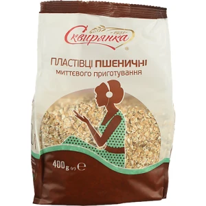 Пластiвцi Сквірянка 400г пшенічнi