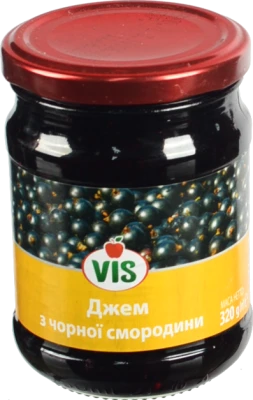 Джем Vis 320г чорна смородина
