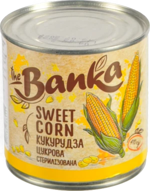 Кукурудза The Banka 410г цукрова з.б