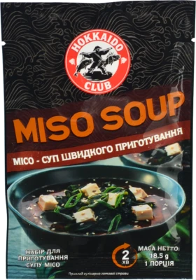 Набір для приготування супу місо Hokkaido club м/у 18.5г