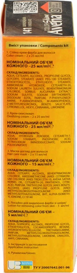 Крем-фарба для волосся Avena Рябина №142 Acme Color 1шт