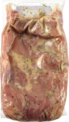 М'ясо стегна без шкіри в йогуртовому маринаді (вакуумна упаковка)