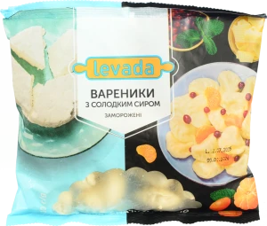 Вареники Левада 400г солодкий сир