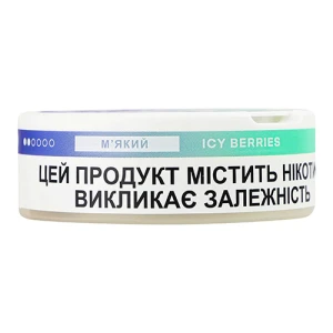 Безтютюнові подушечки Velo Icy Berries м'який нікотиновмісні