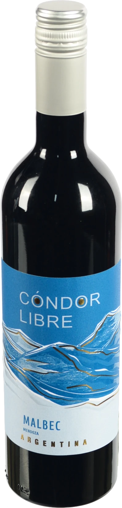 Вино Malbec  сухе червоне 0.75 л ТМ  Condor Libre