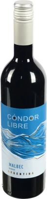 Вино Malbec  сухе червоне 0.75 л ТМ  Condor Libre