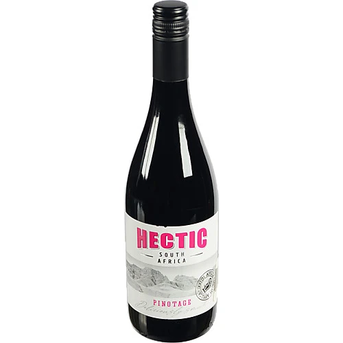 Вино Pinotage сухе черв 0.75л ТМ Hectic 6