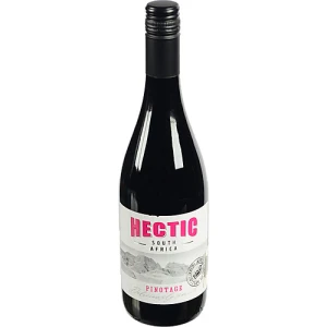 Вино Pinotage сухе черв 0.75л ТМ Hectic 6