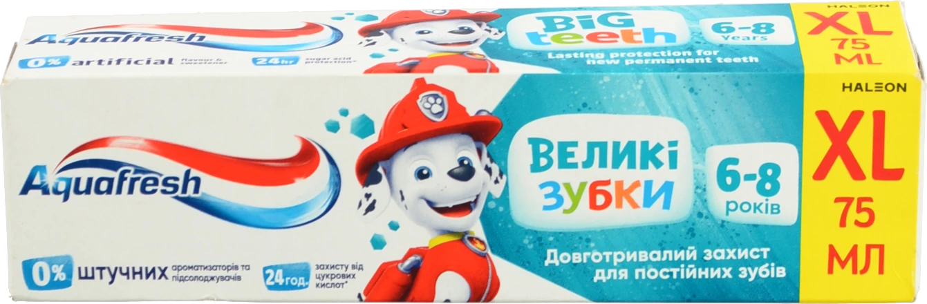 З.п Aquafresh 75мл дитяча мої великі зубки